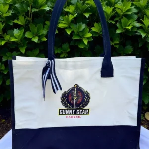 White Gunny Gear Tote Bag